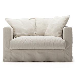 Decotique Le Grand Air Love Seat Armchair Cream White