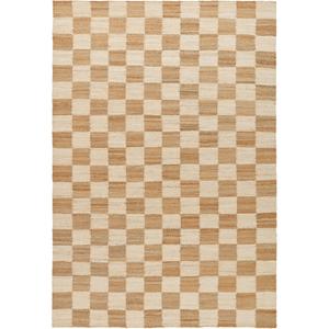 Decotique Chess Rug 180x270 Off-white/Natural Jute
