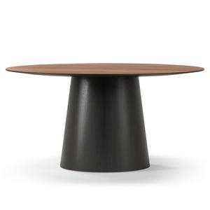 Decotique Social Dining Table 150 Walnut/Black/Oak