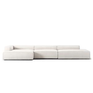 Decotique Grand 5-Seater Sofa Open End Right Steam/White