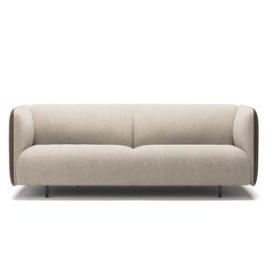 Decotique Urban 2.5-Seater Sofa Beige/Breeze/Leather