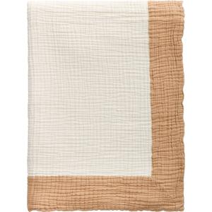 Decotique Ella Crincle Bedspread 260x260 Dark Sand