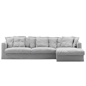 Decotique Le Grand Air 3-Seater Sofa Chaise Right Light Grey