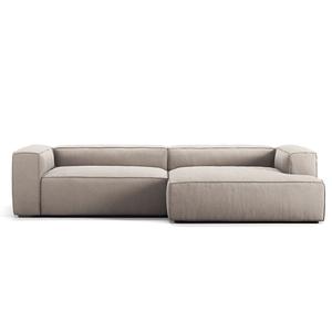 Decotique Grand 3-Seater Sofa Chaise Longue Right Sandshell/ Beige