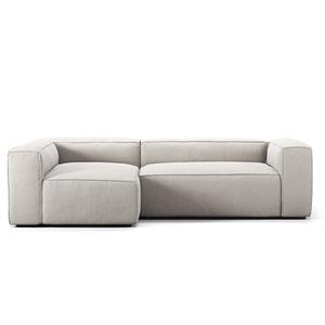 Decotique Grand 3-Seater Sofa Chaise Left Moonwhite