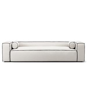 Decotique Gar 3-Seater Sofa Steam/White/Graphite Grey