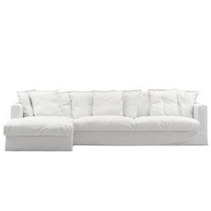 Decotique Le Grand Air 3-Seater Sofa Chaise Left White
