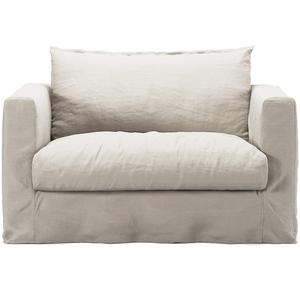 Decotique Le Grand Air Nou Love Seat Armchair Cream White