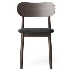 Decotique Elephant Dining Chair Dark Oak/Anthracite Bouclé