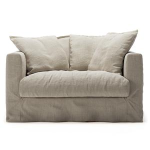 Decotique Le Grand Air Love Seat Armchair Natural Blonde