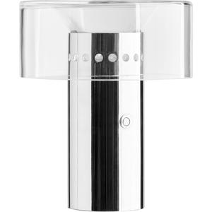 Decotique Halo Portable Lamp Clear/ Chrome