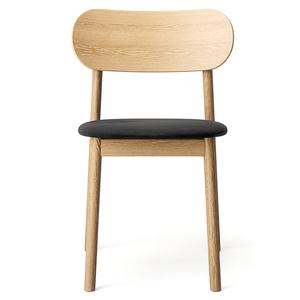Decotique Elephant Dining Chair Natural Oak/Black Velvet