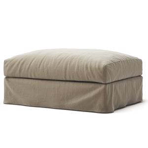 Decotique Le Grand Air Footstool Savage Linen