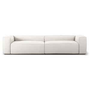 Decotique Grand 4-Seater Sofa Steam/White