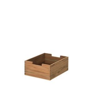 Fritz Hansen Skagerak Collection Cutter Box Low Teak Wood