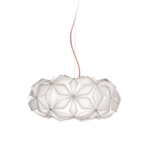SLAMP C'Est La Vie Pendant Medium White/ Red