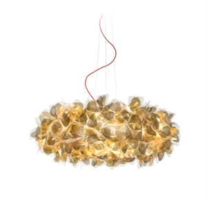 SLAMP Clizia Mama Non Mama Pendant Large Gold/ Red Wire