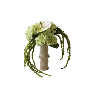 Botané Dewdrop Symphony Bouquet Green/ White