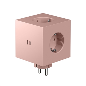 Avolt Square 2 Socket Old Pink