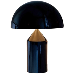 Oluce Atollo 239 Table Lamp 38 cm Black