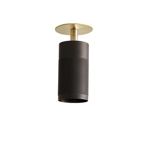 Thorup Copenhagen Cartridge Recessed Ceiling Light Bronzed/ Brass Box-Fit