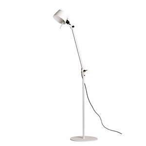 Tonone Bolt Single Arm Floor Lamp White