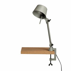 Tonone Bolt Single Arm Short Table Lamp Green with clip