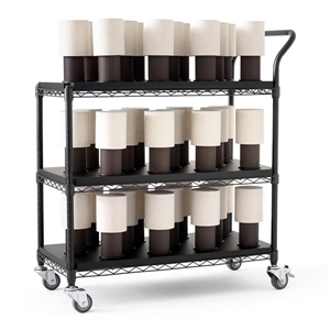 &Tradition Trolley Cart Without Charging Plate Black