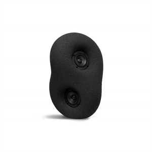Transparent Acoustic Sculpture Speaker Black