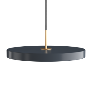 Umage Asteria Pendant Gray with Brass Top