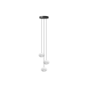 Umage Eos Pendant With Rosette & Cluster 3 Mini Nano White