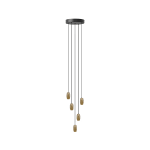 Umage Brighter Days Hexa Pendant With Cluster 5 Brass