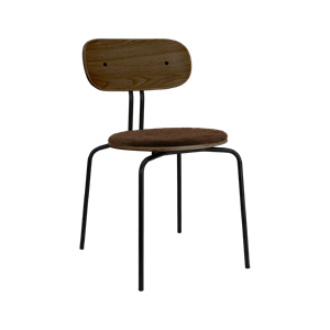 Umage Curious Dining Chair Smoked Oak/ Black/Teddy Brown