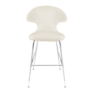 Umage Time Flies Bar Stool Teddy White/ Chrome