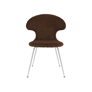 Umage Time Flies Dining Chair Teddy Brown/ Chrome