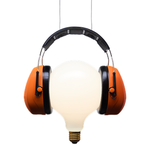 Ingo Maurer Shhh! Pendant Arancio