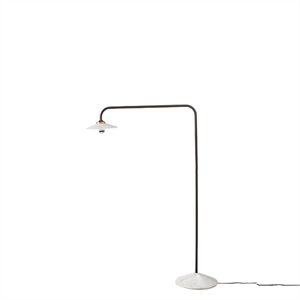 Valerie Objects Standing Lamp N°1 Floor Lamp Marble/ Black