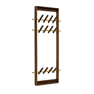 We Do Wood Coat Frame Coat Rack Oak/ Brass