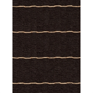 Woodnotes Line Carpet 170x240 Paper Yarn/ Black Natural